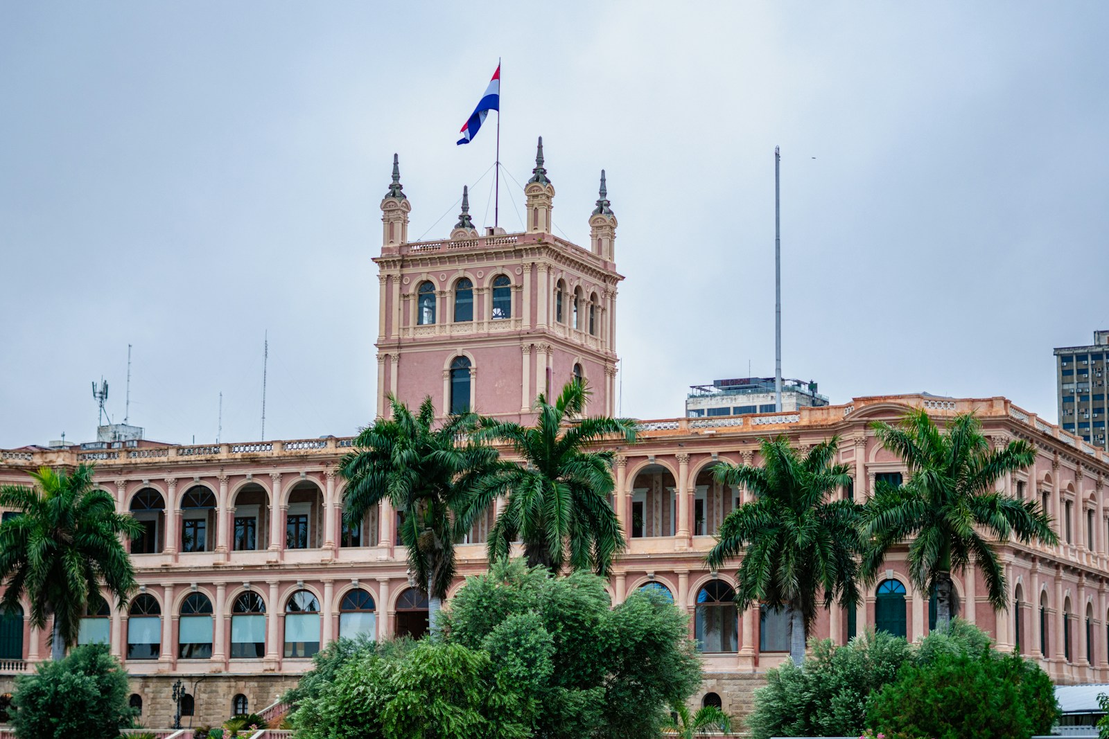 The Palacio de los López, seat of the Paraguayan government